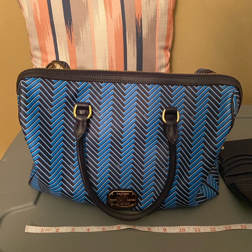Lauren Ralph Lauren bag and matching wallet